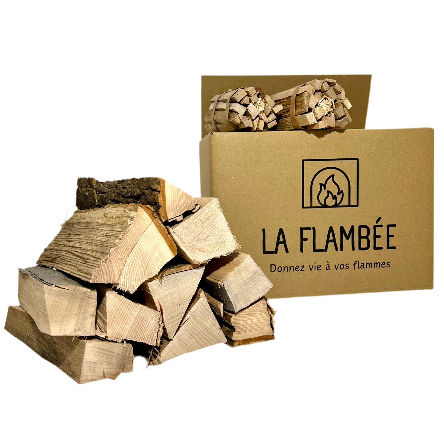 Kit Complet - Bois de chauffage et d’allumage